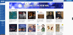 Naxos Music Library Startseite, Foto: Naxos